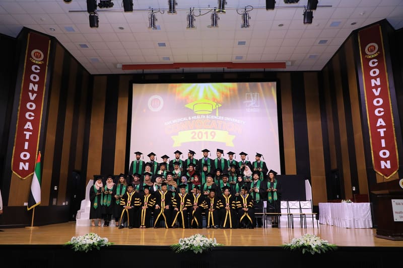 RAKCOP Convocation Day 2019 at RAK Medical & Health Sciences University, 2019-20 — photograph 10 of 33