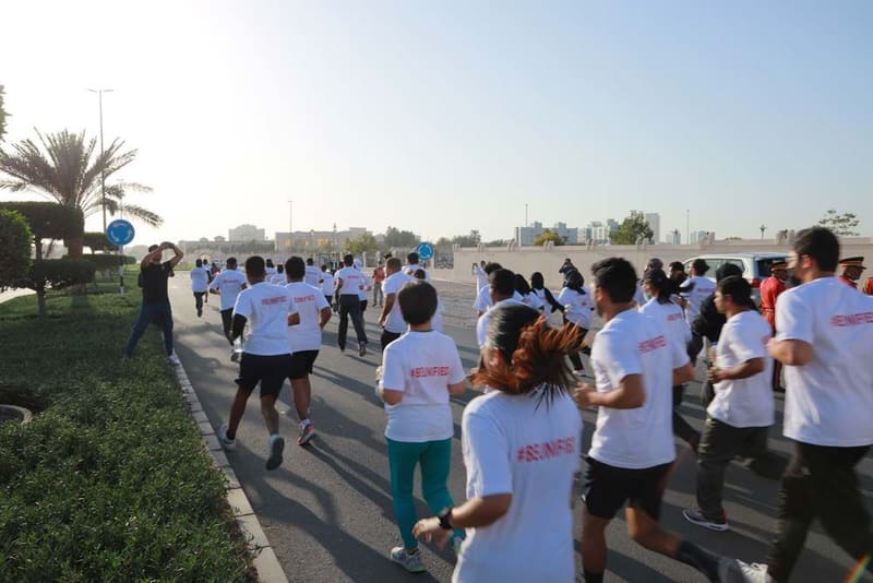 RAKMHSU 10th Mini Marathon 2022 at RAK Medical & Health Sciences University, 2021-22 — photograph 7 of 40