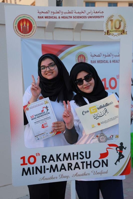 RAKMHSU 10th Mini Marathon 2022 at RAK Medical & Health Sciences University, 2021-22 — photograph 26 of 40