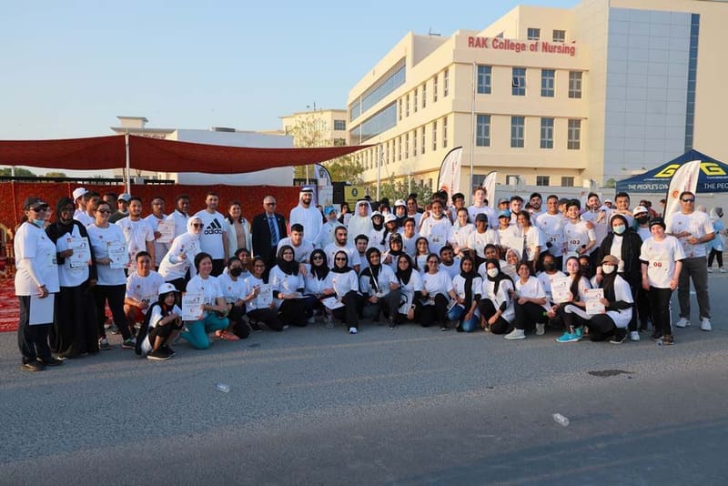 RAKMHSU 10th Mini Marathon 2022 at RAK Medical & Health Sciences University, 2021-22 — photograph 30 of 40