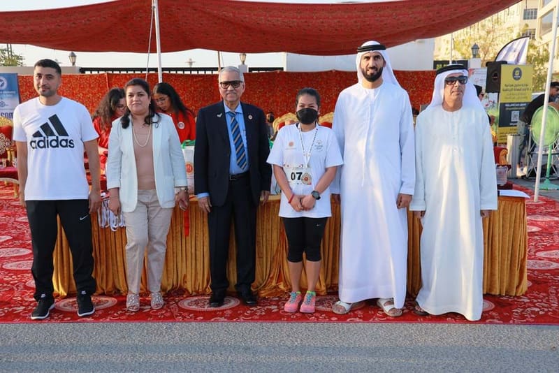 RAKMHSU 10th Mini Marathon 2022 at RAK Medical & Health Sciences University, 2021-22 — photograph 32 of 40