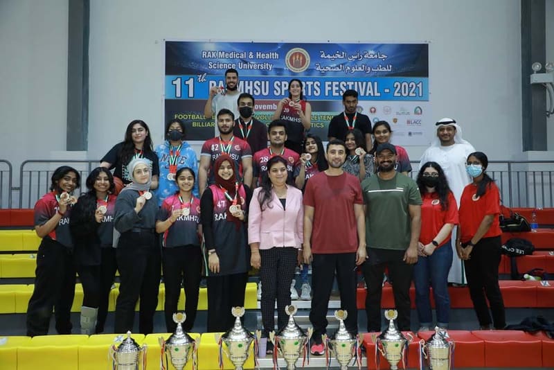 RAKMHSU 11th Sports Festival 2021-2022 at RAK Medical & Health Sciences University, 2021-22 — photograph 25 of 39