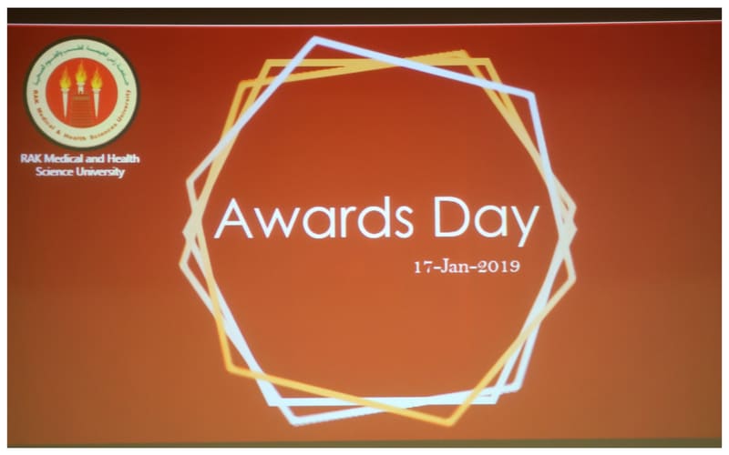 RAKMHSU Awards Day 2019 at RAK Medical & Health Sciences University, 2019-20 — photograph 24 of 26