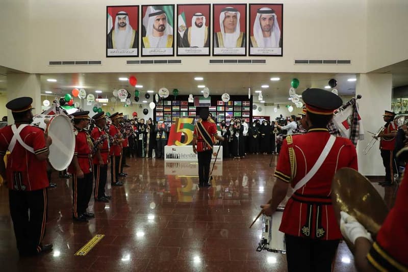 RAKMHSU celebration of the 50th UAE National Day at RAK Medical & Health Sciences University, 2021-22 — photograph 11 of 52