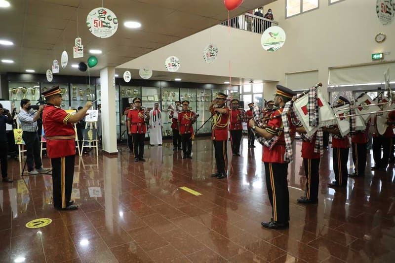 RAKMHSU celebration of the 50th UAE National Day at RAK Medical & Health Sciences University, 2021-22 — photograph 12 of 52