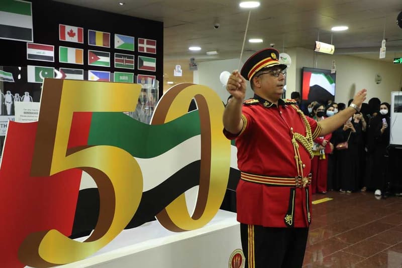 RAKMHSU celebration of the 50th UAE National Day at RAK Medical & Health Sciences University, 2021-22 — photograph 15 of 52