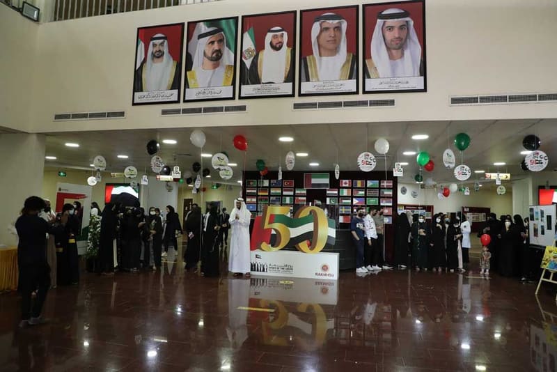 RAKMHSU celebration of the 50th UAE National Day at RAK Medical & Health Sciences University, 2021-22 — photograph 19 of 52