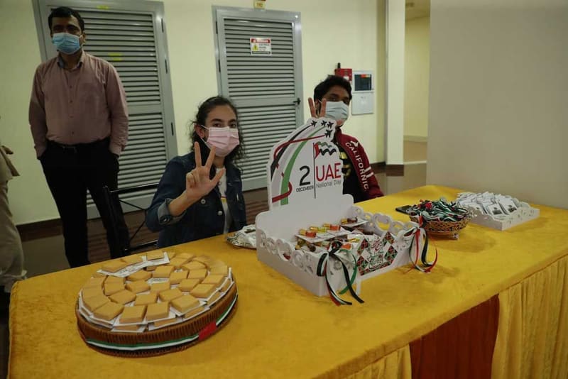 RAKMHSU celebration of the 50th UAE National Day at RAK Medical & Health Sciences University, 2021-22 — photograph 21 of 52