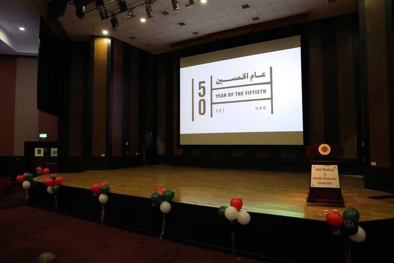 RAKMHSU celebration of the 50th UAE National Day at RAK Medical & Health Sciences University, 2021-22 — photograph 26 of 52