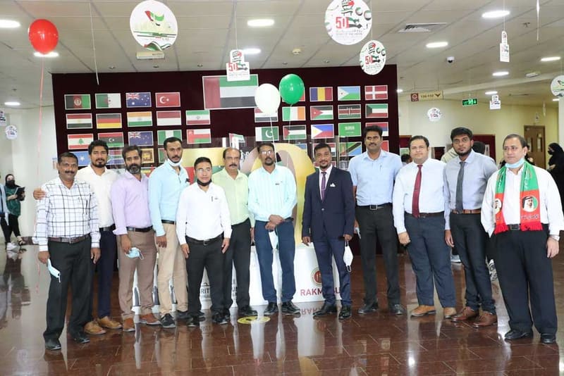 RAKMHSU celebration of the 50th UAE National Day at RAK Medical & Health Sciences University, 2021-22 — photograph 40 of 52