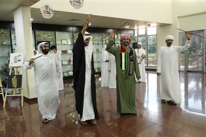 RAKMHSU celebration of the 50th UAE National Day at RAK Medical & Health Sciences University, 2021-22 — photograph 45 of 52