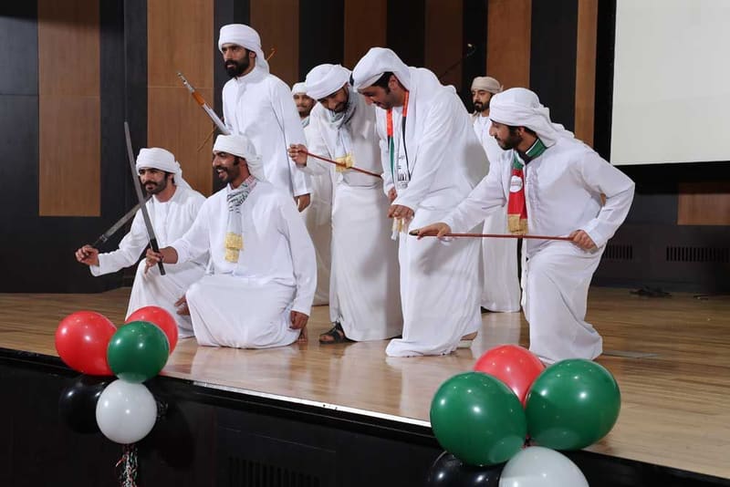 RAKMHSU celebration of the 50th UAE National Day at RAK Medical & Health Sciences University, 2021-22 — photograph 51 of 52