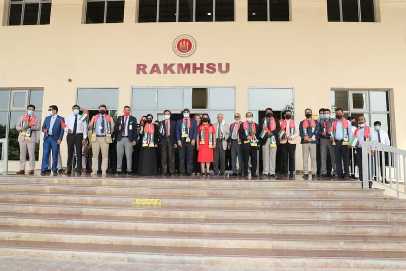 RAKMHSU celebration of  UAE Flag Day 2021 Photos at RAK Medical & Health Sciences University, 2021-22 — photograph 23 of 44
