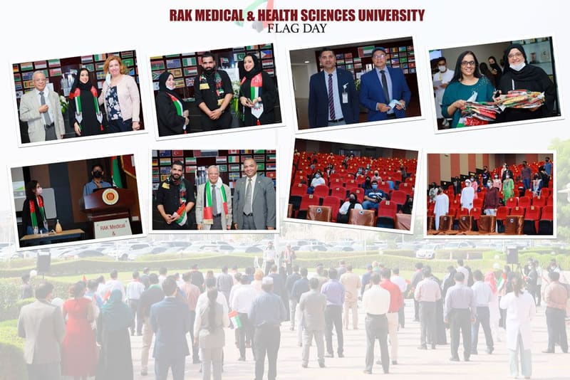 RAKMHSU celebration of  UAE Flag Day 2021Photos at RAK Medical & Health Sciences University, 2021-22 — photograph 2 of 48