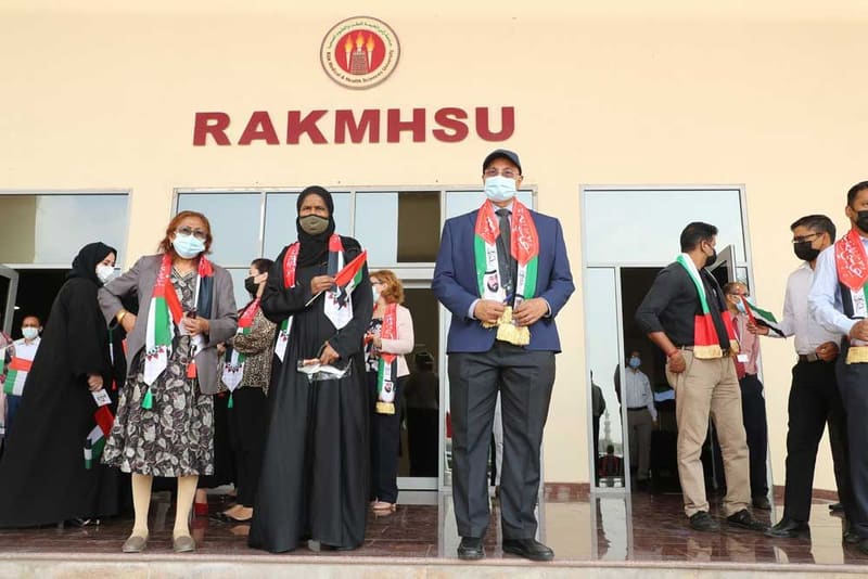 RAKMHSU celebration of  UAE Flag Day 2021Photos at RAK Medical & Health Sciences University, 2021-22 — photograph 30 of 48