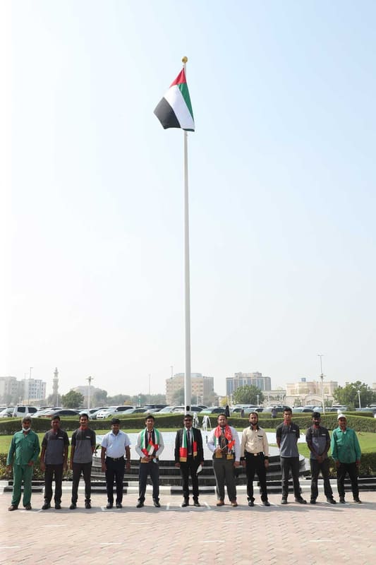 RAKMHSU celebration of  UAE Flag Day 2021Photos at RAK Medical & Health Sciences University, 2021-22 — photograph 37 of 48