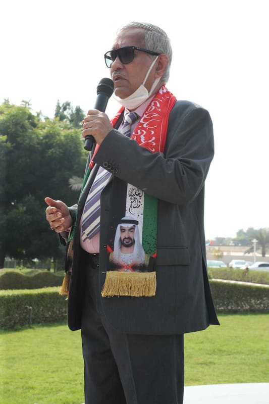 RAKMHSU celebration of  UAE Flag Day 2021Photos at RAK Medical & Health Sciences University, 2021-22 — photograph 42 of 48