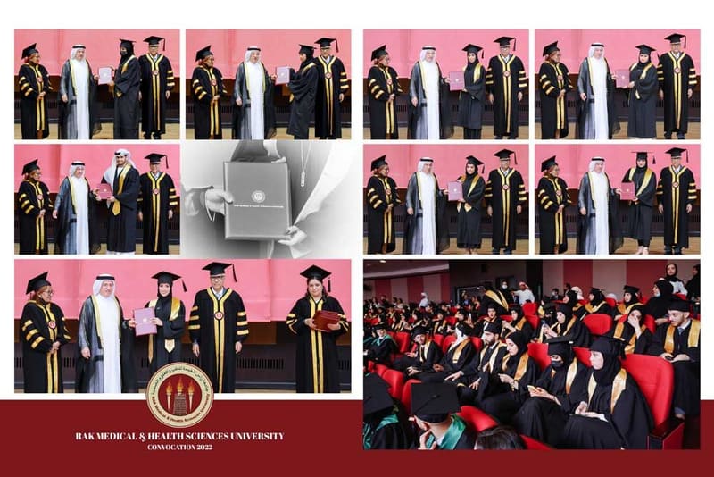 RAKMHSU Convocation 2022 at RAK Medical & Health Sciences University, 2022-23 — photograph 4 of 20