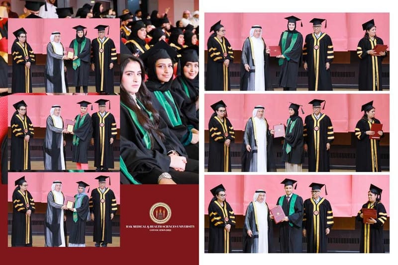 RAKMHSU Convocation 2022 at RAK Medical & Health Sciences University, 2022-23 — photograph 7 of 20
