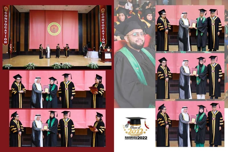 RAKMHSU Convocation 2022 at RAK Medical & Health Sciences University, 2022-23 — photograph 8 of 20