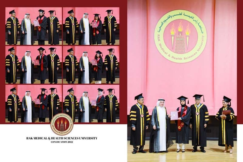 RAKMHSU Convocation 2022 at RAK Medical & Health Sciences University, 2022-23 — photograph 13 of 20