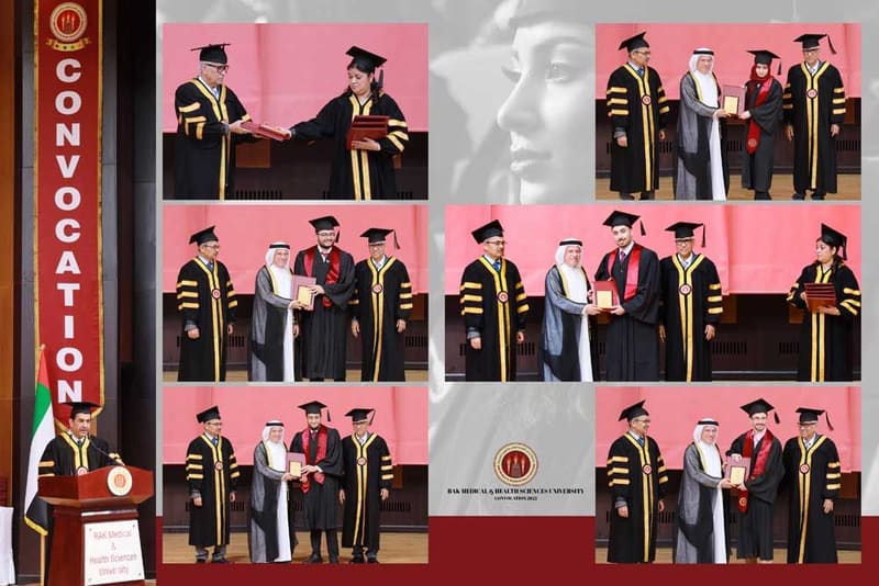 RAKMHSU Convocation 2022 at RAK Medical & Health Sciences University, 2022-23 — photograph 14 of 20