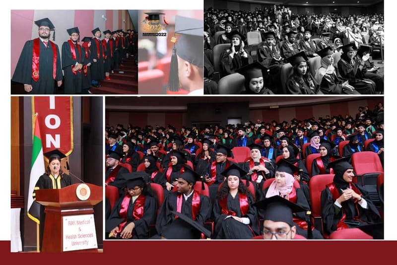 RAKMHSU Convocation 2022 at RAK Medical & Health Sciences University, 2022-23 — photograph 17 of 20