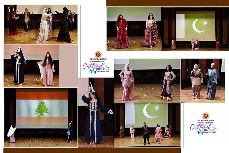 RAKMHSU Cultural Day 2024 at RAK Medical & Health Sciences University, 2023-24 — photograph 12 of 20