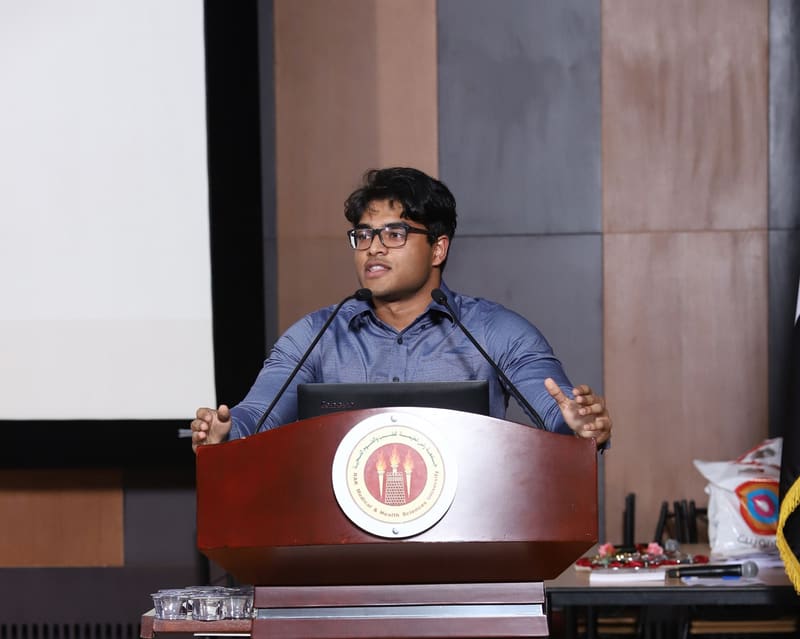 RAKMHSU Fresher’s Day 2019 at RAK Medical & Health Sciences University, 2019-20 — photograph 7 of 10