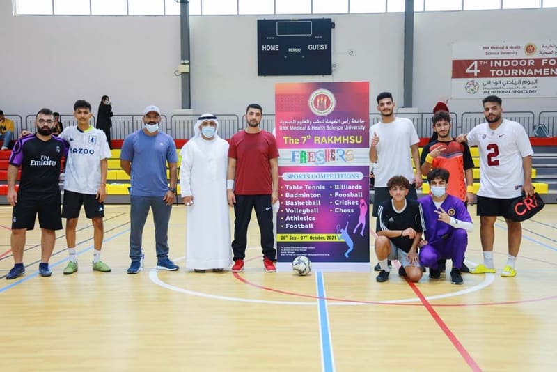 RAKMHSU Freshers Sports Competitions 2021-2022 at RAK Medical & Health Sciences University, 2021-22 — photograph 11 of 29