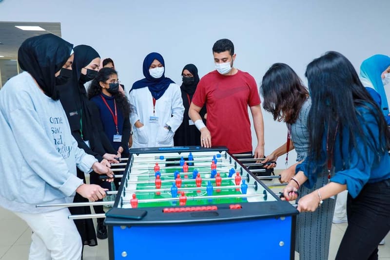 RAKMHSU Freshers Sports Competitions 2021-2022 at RAK Medical & Health Sciences University, 2021-22 — photograph 14 of 29