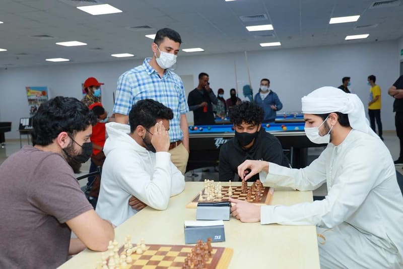 RAKMHSU Freshers Sports Competitions 2021-2022 at RAK Medical & Health Sciences University, 2021-22 — photograph 25 of 29