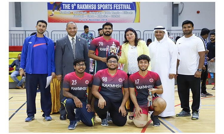 RAKMHSU Official Teams 2018-19 at RAK Medical & Health Sciences University, 2018-19 — photograph 4 of 16