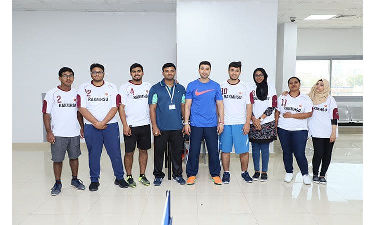 RAKMHSU Official Teams 2018-19 at RAK Medical & Health Sciences University, 2018-19 — photograph 6 of 16