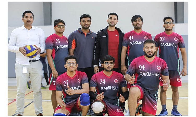 RAKMHSU Official Teams 2018-19 at RAK Medical & Health Sciences University, 2018-19 — photograph 13 of 16