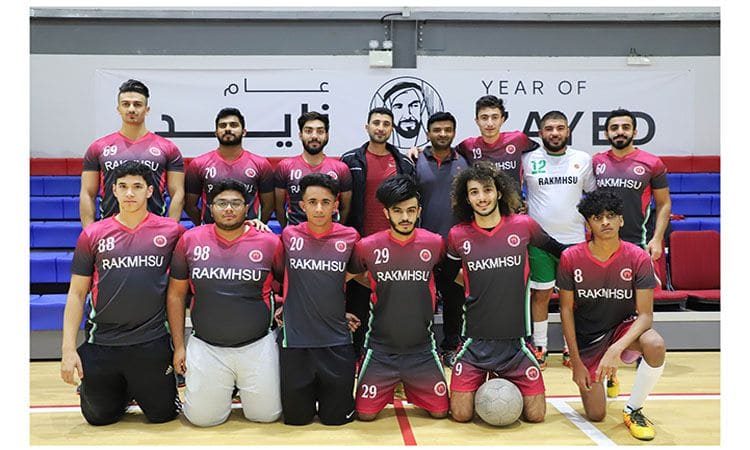 RAKMHSU Official Teams 2018-19 at RAK Medical & Health Sciences University, 2018-19 — photograph 15 of 16