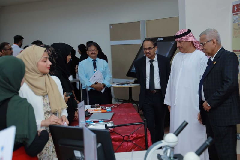 Science Exhibition 2020 - Day 1 at RAK Medical & Health Sciences University, 2019-20 — photograph 10 of 40