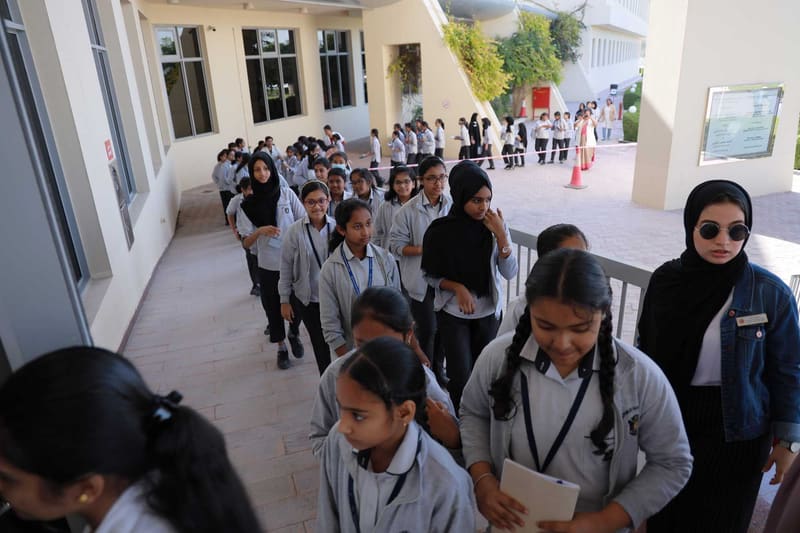 Science Exhibition 2020 - Day 1 at RAK Medical & Health Sciences University, 2019-20 — photograph 25 of 40