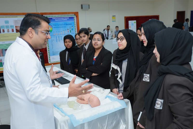 Science Exhibition 2020 - Day 1 at RAK Medical & Health Sciences University, 2019-20 — photograph 28 of 40
