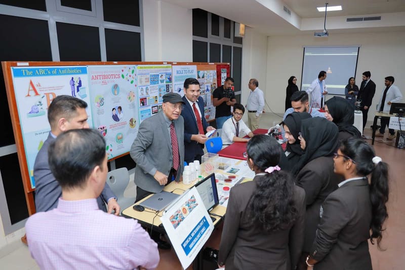 Science Exhibition 2020 - Day 1 at RAK Medical & Health Sciences University, 2019-20 — photograph 33 of 40