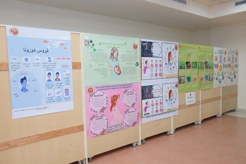 Science Exhibition 2020 - Day 1 at RAK Medical & Health Sciences University, 2019-20 — photograph 37 of 40