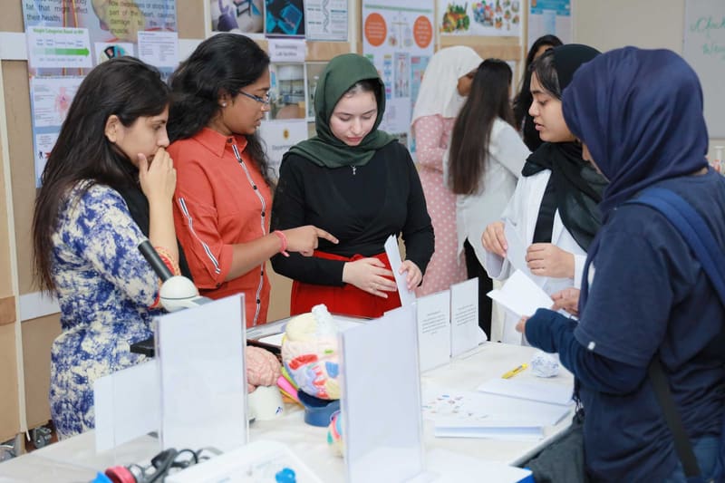 Science Exhibition 2020 - Day 1 at RAK Medical & Health Sciences University, 2019-20 — photograph 39 of 40