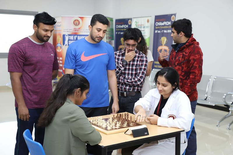 Sixth RAKMHSU Freshers Sports Competitions 2019-2020 at RAK Medical & Health Sciences University, 2019-20 — photograph 5 of 34