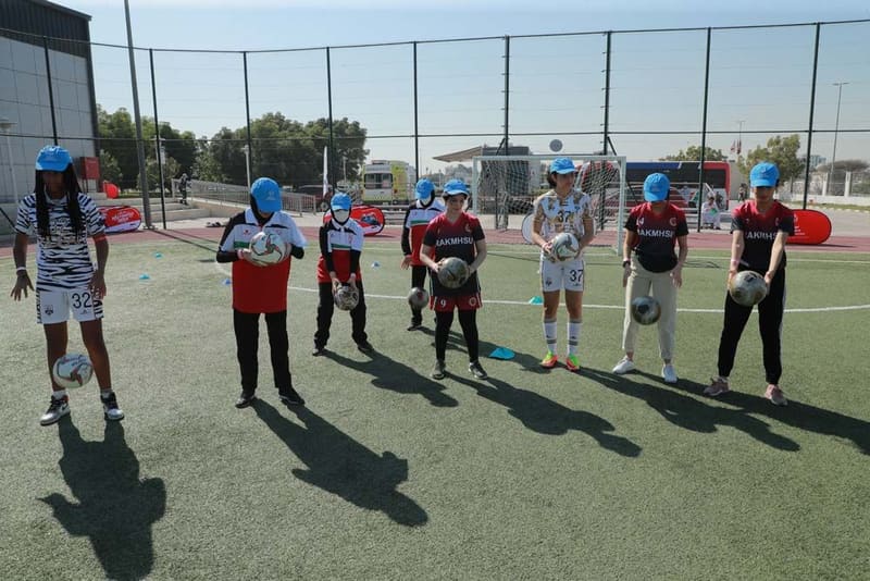 Special Olympics Sports Event 2022 at RAK Medical & Health Sciences University, 2021-22 — photograph 3 of 20