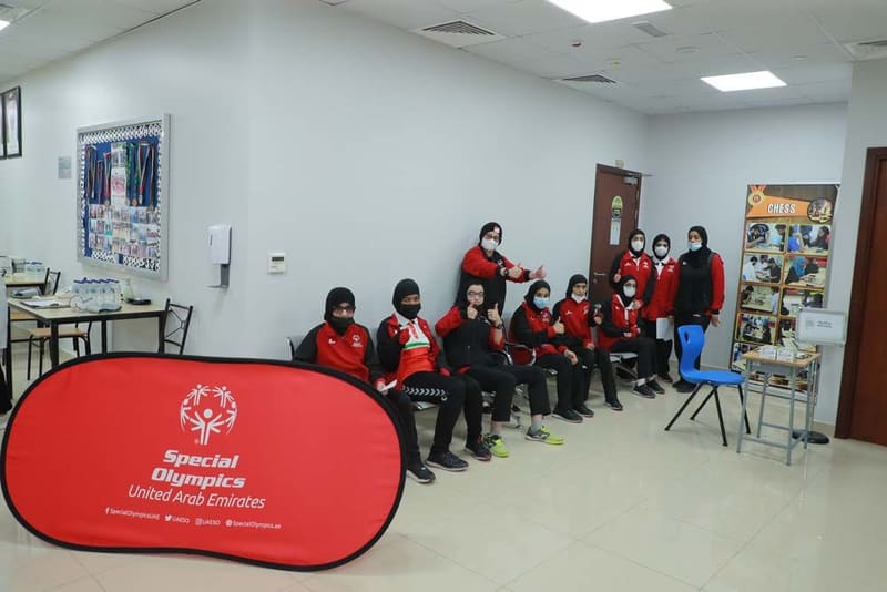 Special Olympics Sports Event 2022 at RAK Medical & Health Sciences University, 2021-22 — photograph 9 of 20