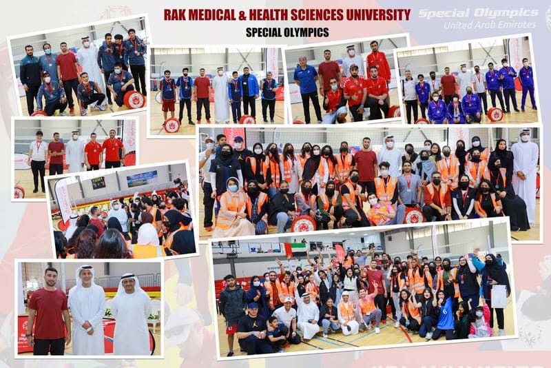 Special Olympics Sports Event 2022 at RAK Medical & Health Sciences University, 2021-22 — photograph 11 of 20