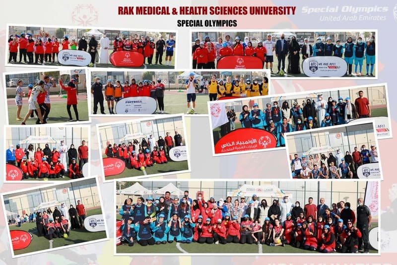 Special Olympics Sports Event 2022 at RAK Medical & Health Sciences University, 2021-22 — photograph 12 of 20