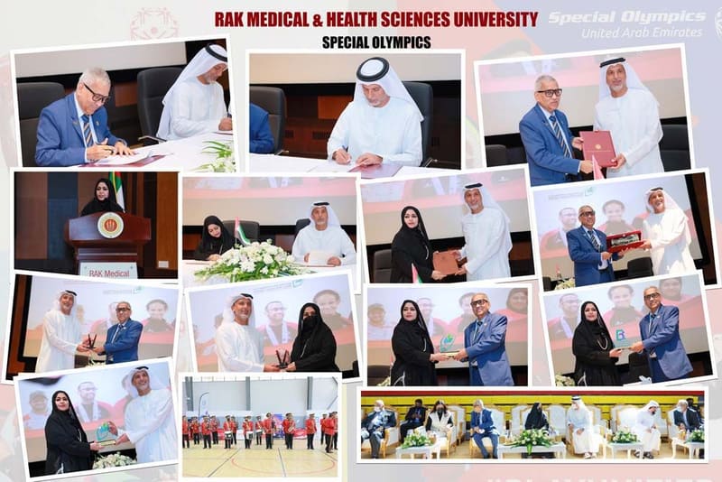 Special Olympics Sports Event 2022 at RAK Medical & Health Sciences University, 2021-22 — photograph 14 of 20