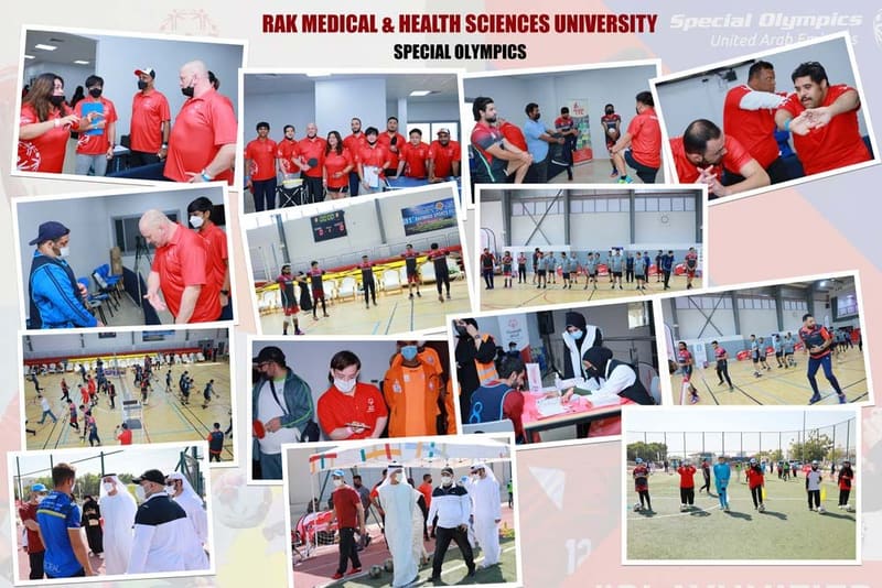 Special Olympics Sports Event 2022 at RAK Medical & Health Sciences University, 2021-22 — photograph 16 of 20