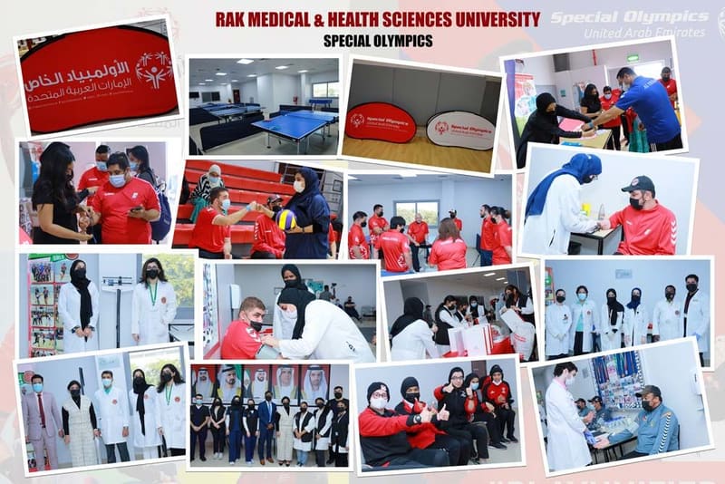 Special Olympics Sports Event 2022 at RAK Medical & Health Sciences University, 2021-22 — photograph 17 of 20